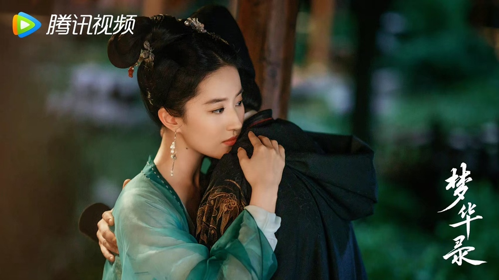 劉亦菲在《夢華錄》的扮相被譽為「古裝神顏」