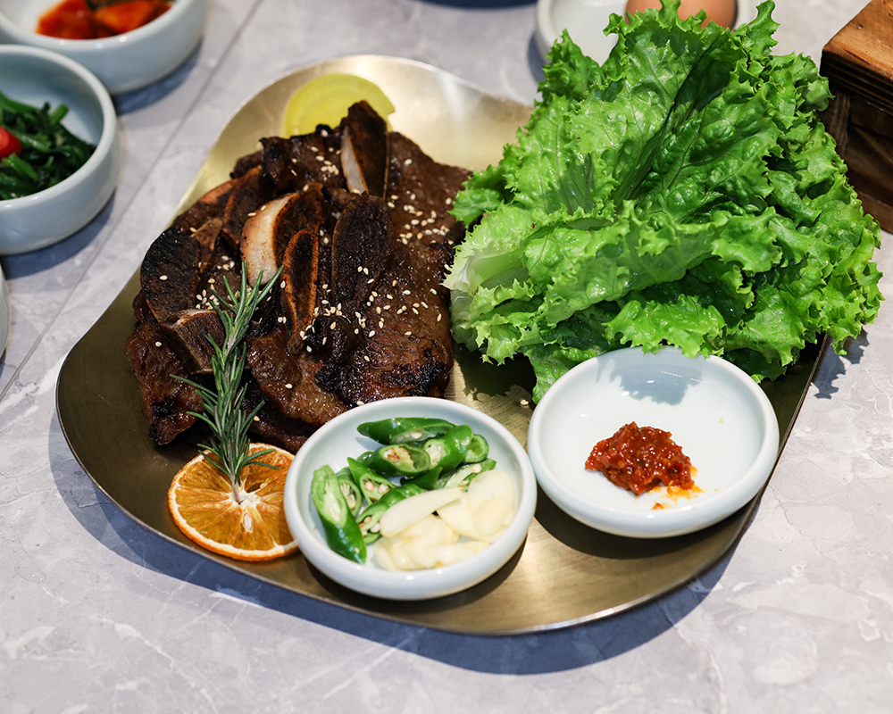台中韓式料理「FOND 訪」推薦菜單：水梨風味牛小排