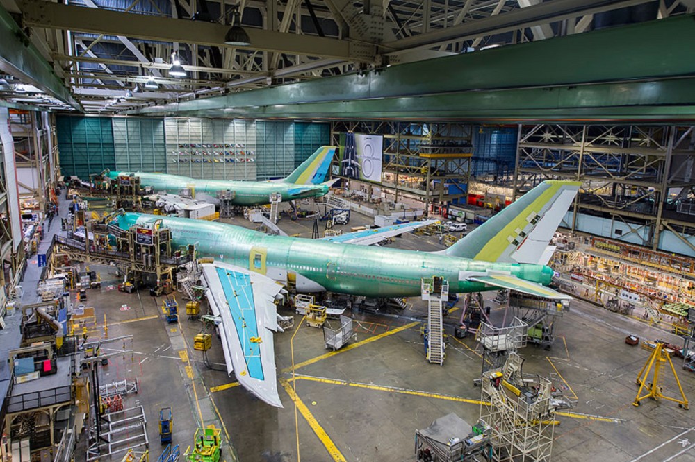 美國華盛頓州工廠是747系列機種的產地