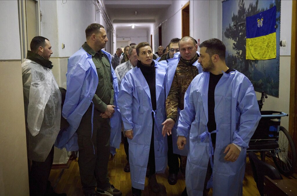 丹麥女首相瑞德里克森1月底造訪烏克蘭