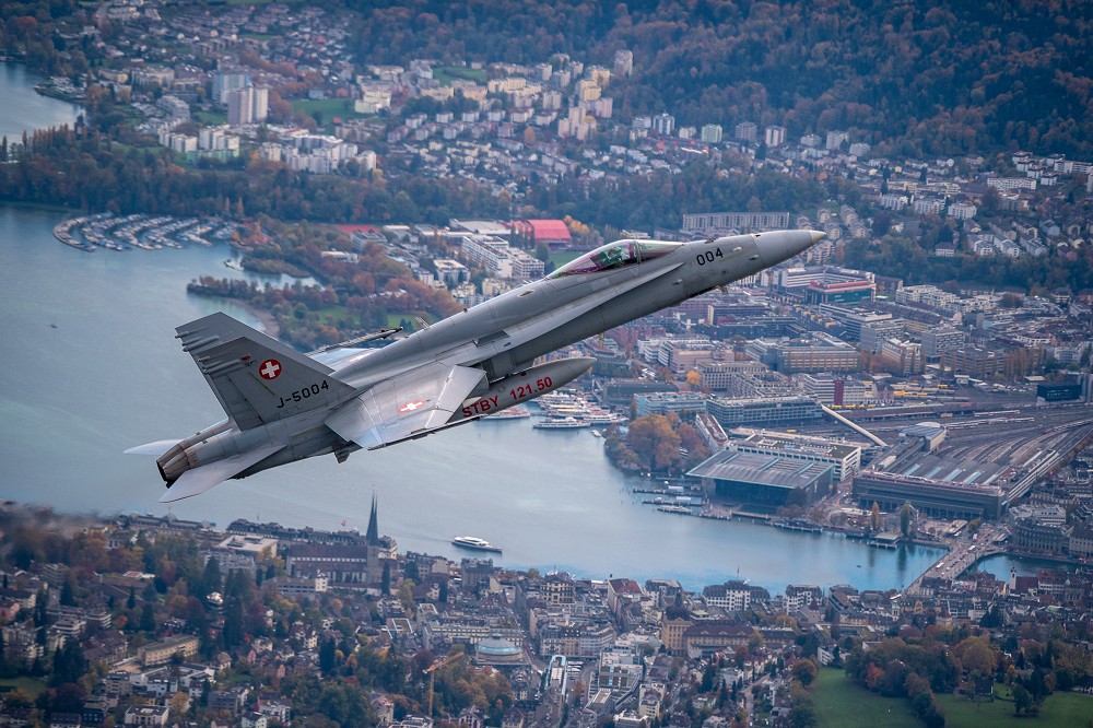 F/A-18戰機是瑞士空軍的主力機種