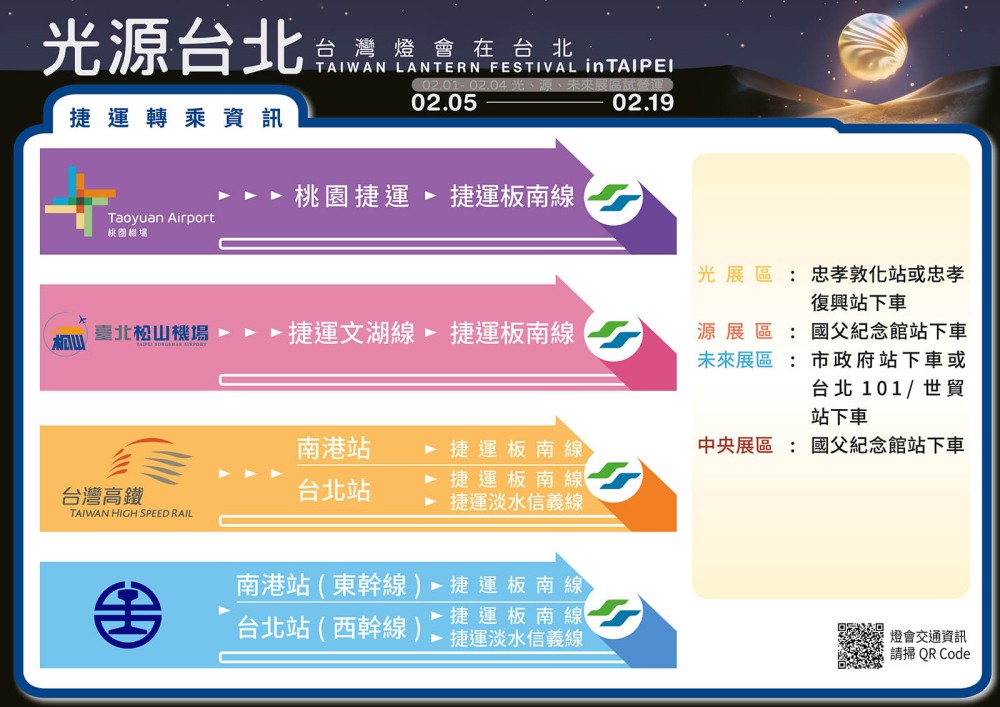 2023 台灣燈會大眾交通轉乘資訊