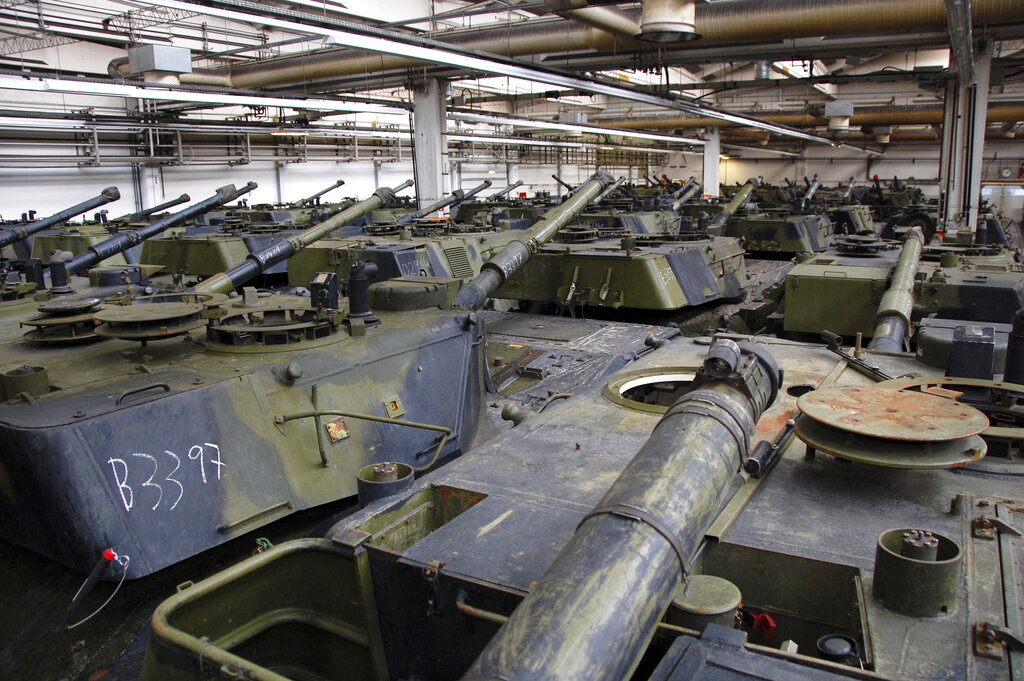 原丹麥陸軍「豹1」戰車