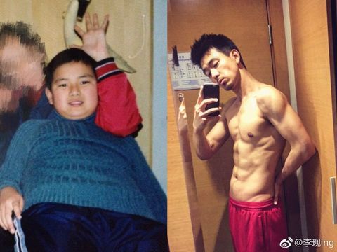 李現曾是體重破百的胖小子，靠著運動飲食調整瘦下來，連《去有風的地方》拍攝期間都不忘健身。