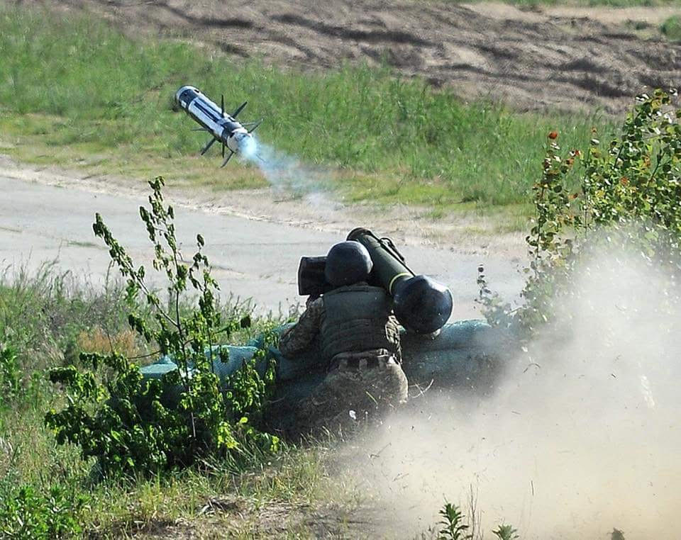 烏克蘭獲得美援「標槍」飛彈