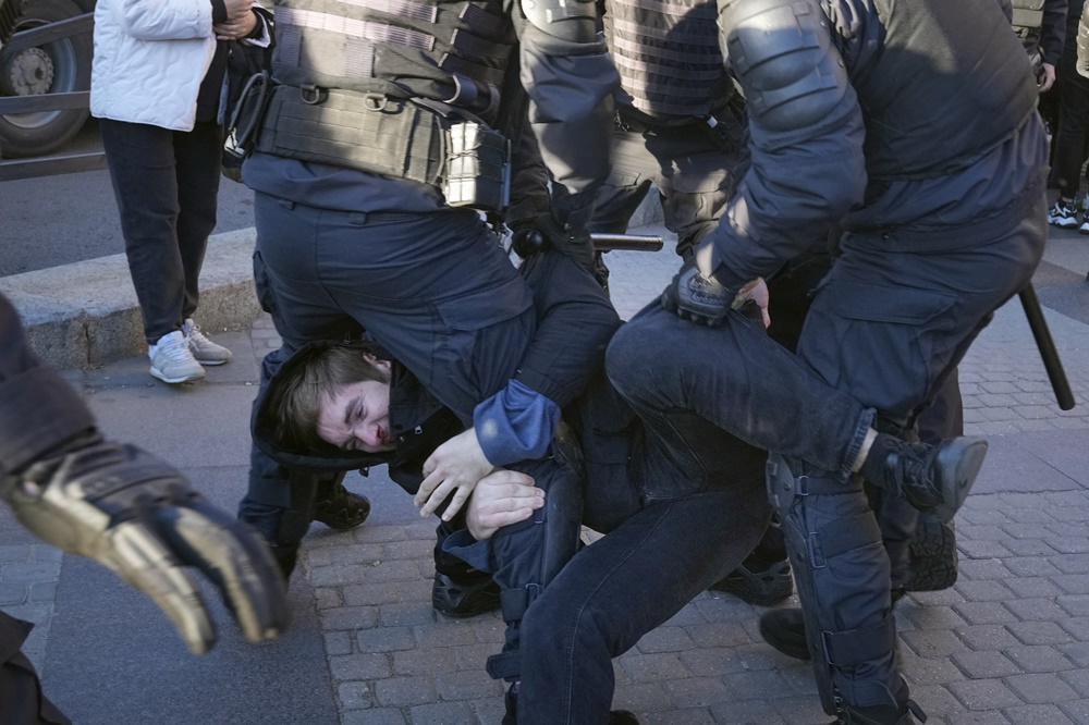 莫斯科民眾抗議