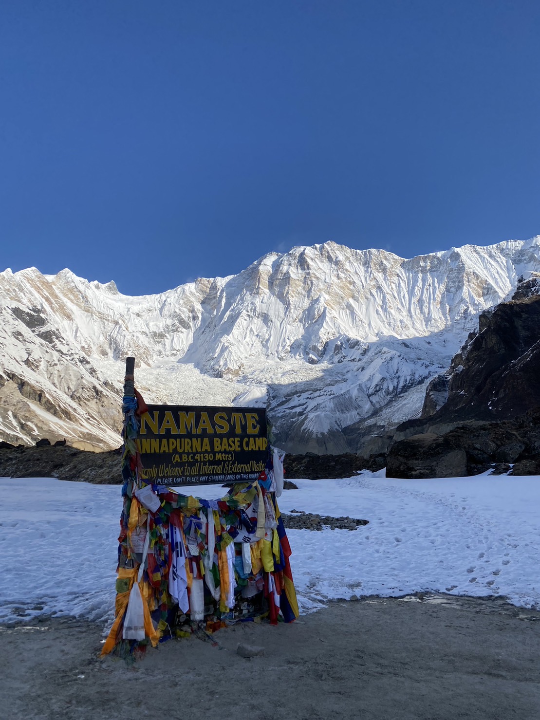 全球第十高安納布爾納峰的美景