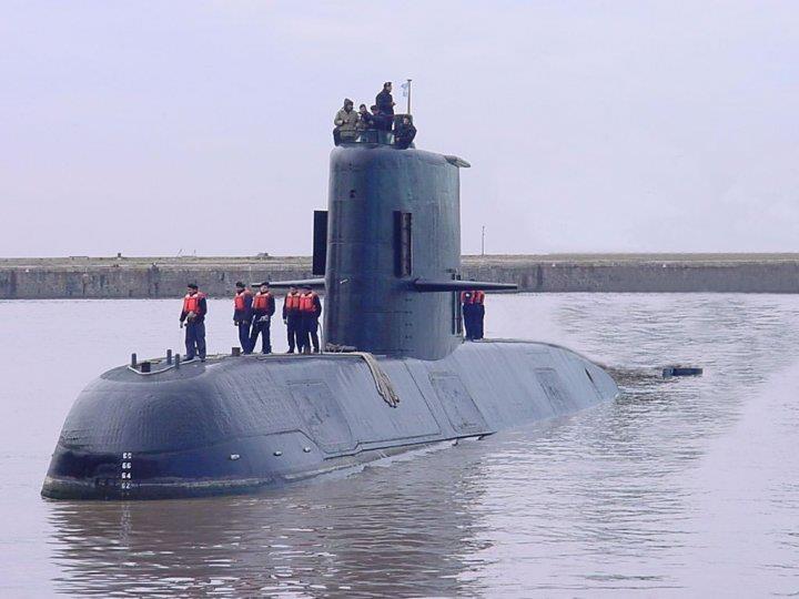 阿根廷採購的德製Type 209型潛艦