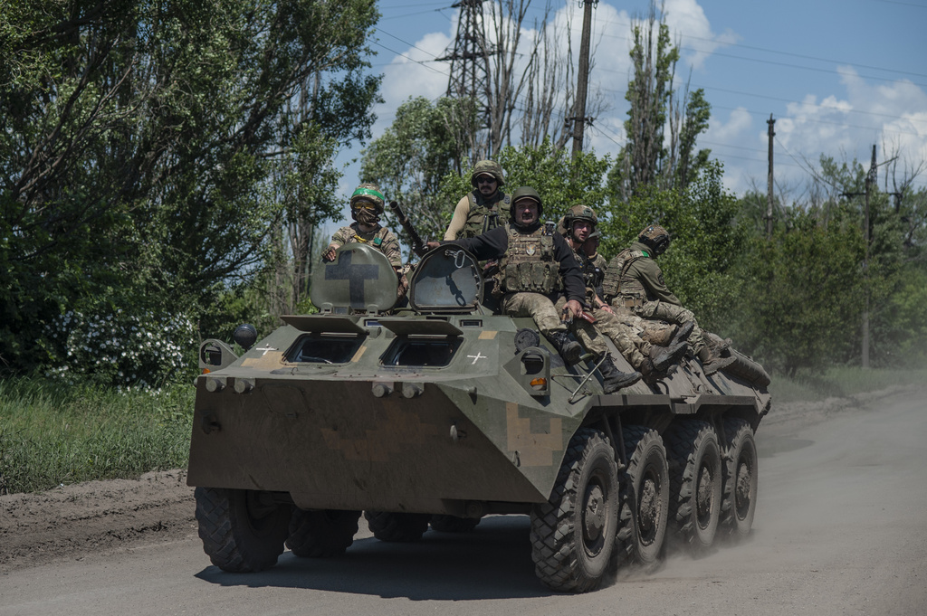 烏軍BTR裝甲運兵車