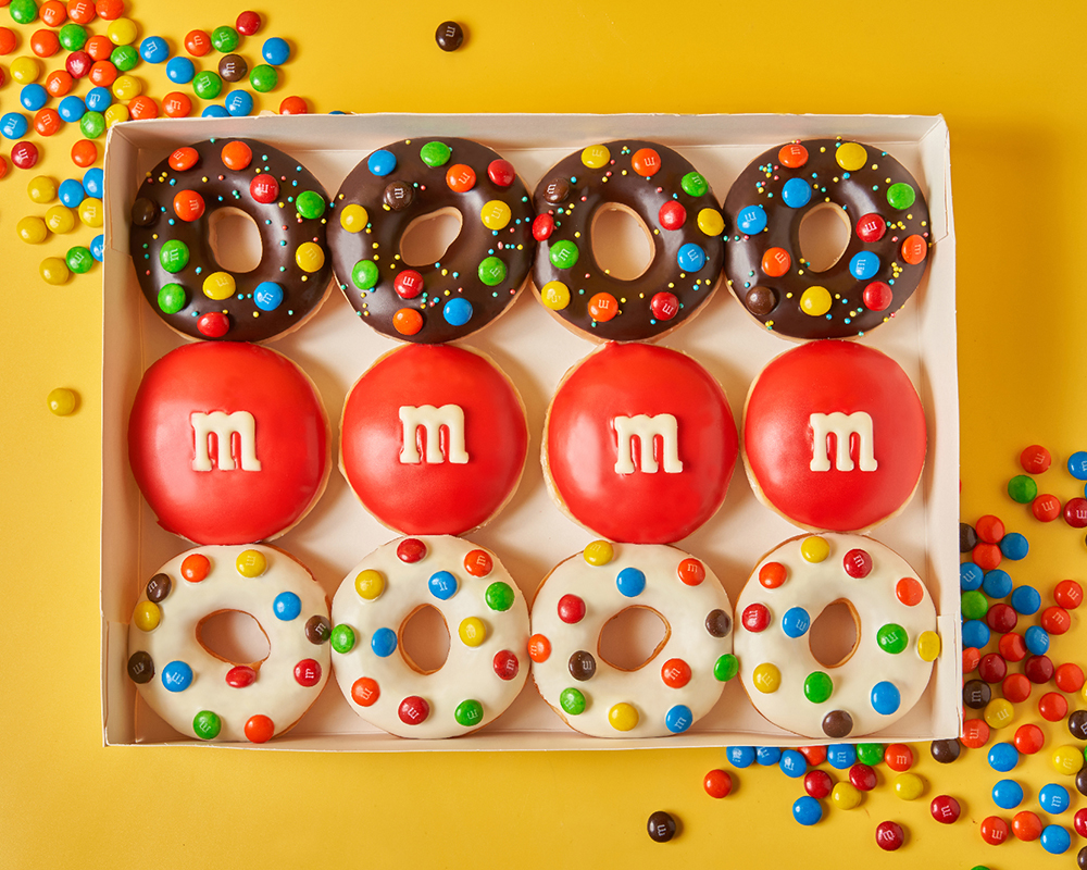 Krispy Kreme「M&M’s COLLECTION」於即日起正式開賣