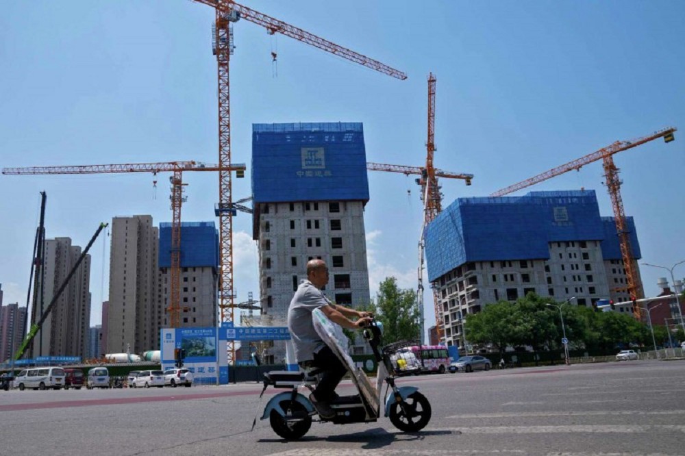 中國許多建案有變成「爛尾樓」的風險