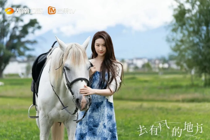 劉亦菲出道20年以來首部現代劇《去有風的地方》