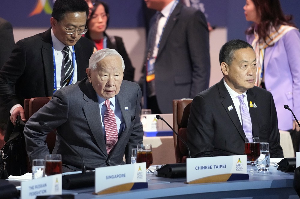 張忠謀16日出席APEC領袖對話