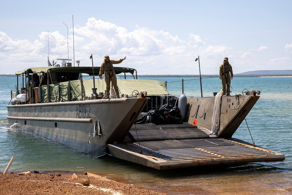 澳軍現役的LCM 8登陸艇