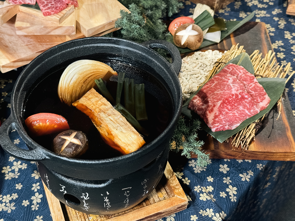 王品藝奇「名物套餐」強肴「京都和牛壽喜燒」