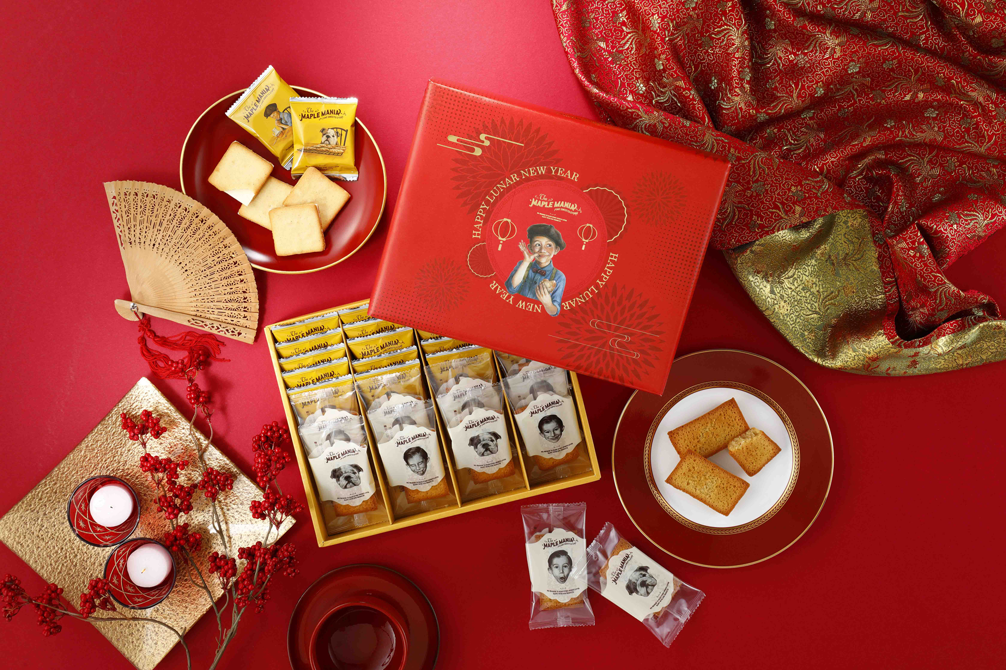 迎接龍年春節，日系品牌「The MAPLE MANIA 楓糖男孩」以楓糖系列打造新春禮盒