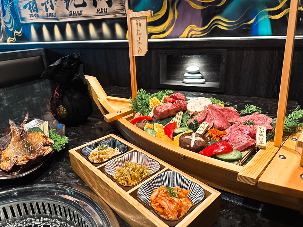 「箱舟燒肉」燒肉選項涵蓋各種極品和牛，來這邊就能體驗入口即化的絕佳口感