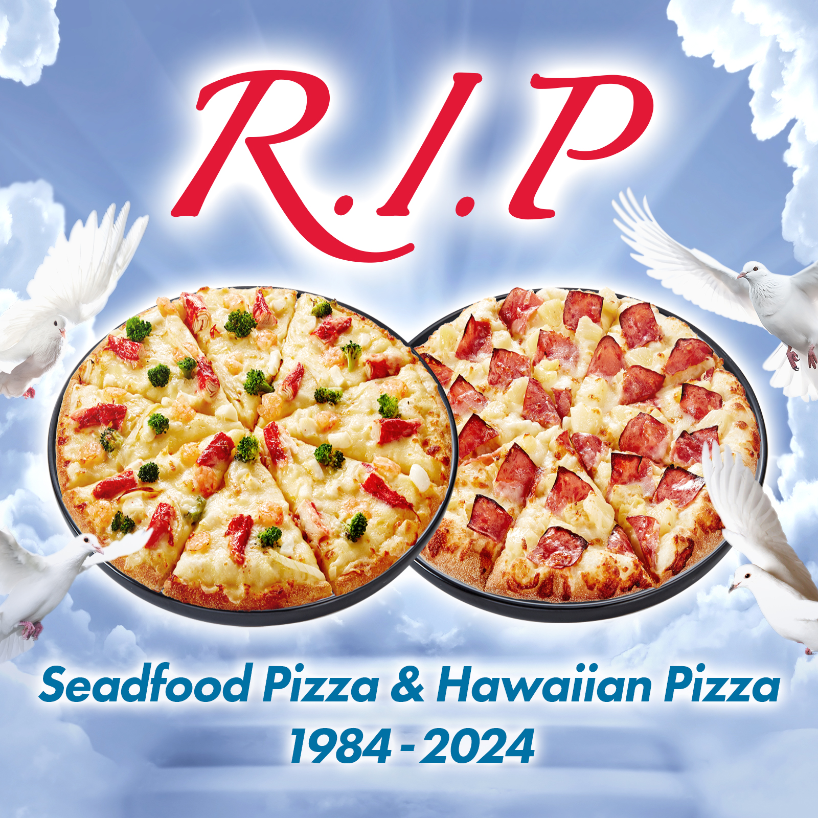 達美樂披薩宣布，海鮮、夏威夷披薩將於 3/17 正式下架