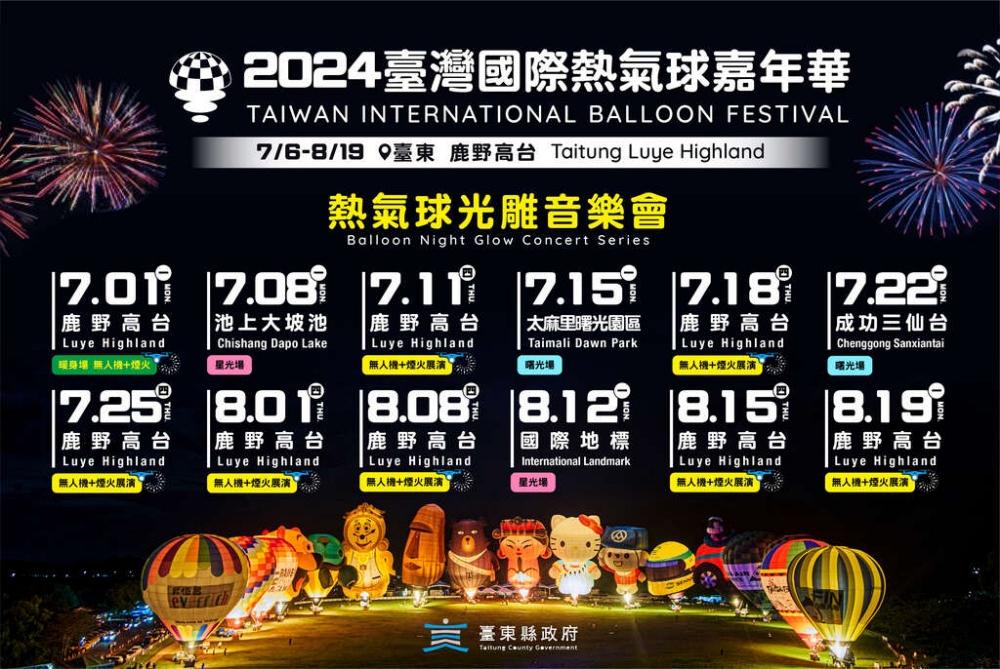 2024 台灣國際熱氣球嘉年華