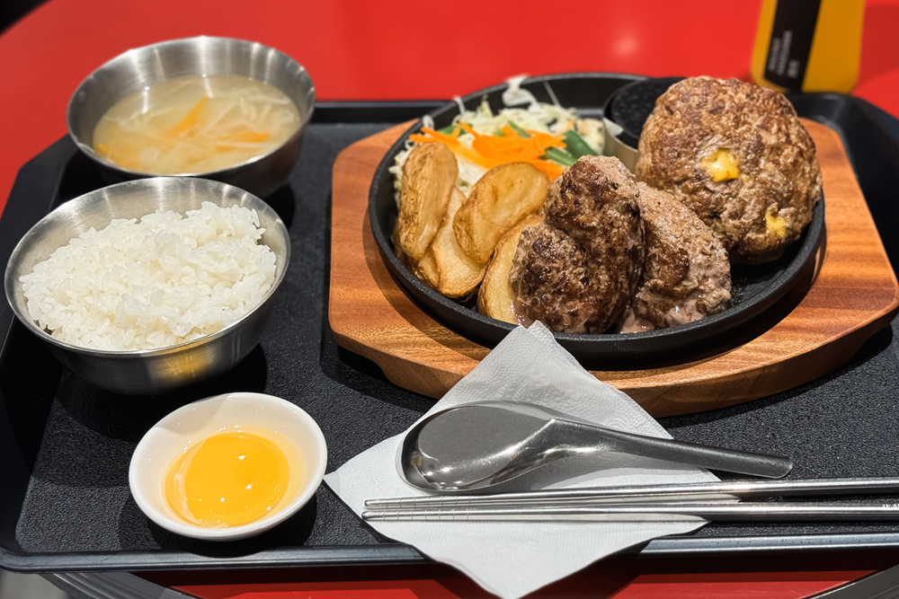 日本漢堡排「肉的長谷川」餐點都將以套餐形式呈現