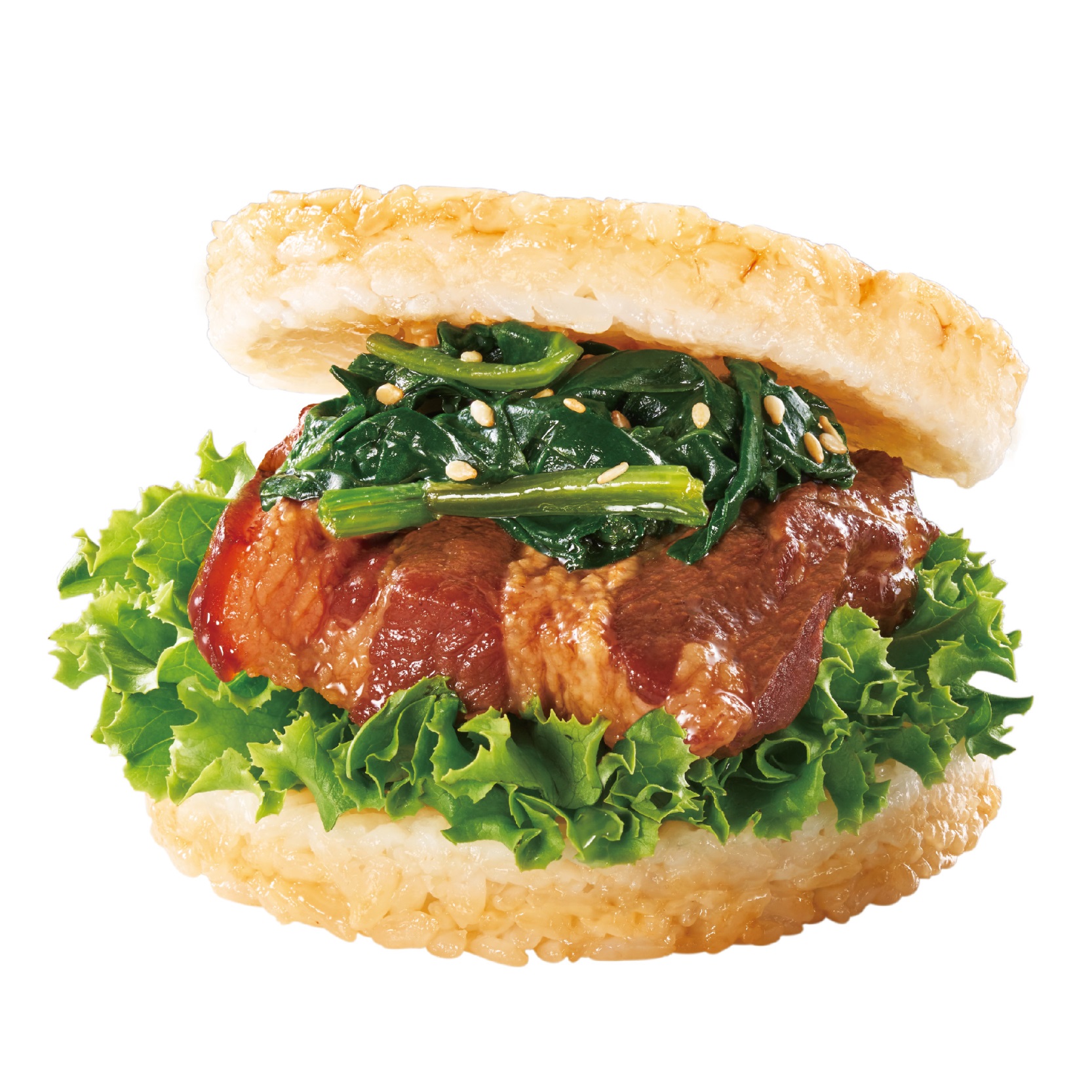 摩斯漢堡「豚角煮珍珠堡」、「植物肉總匯沙拉」等 6 款四月新品上市　完成「母親節繪圖紙」免費換飲料