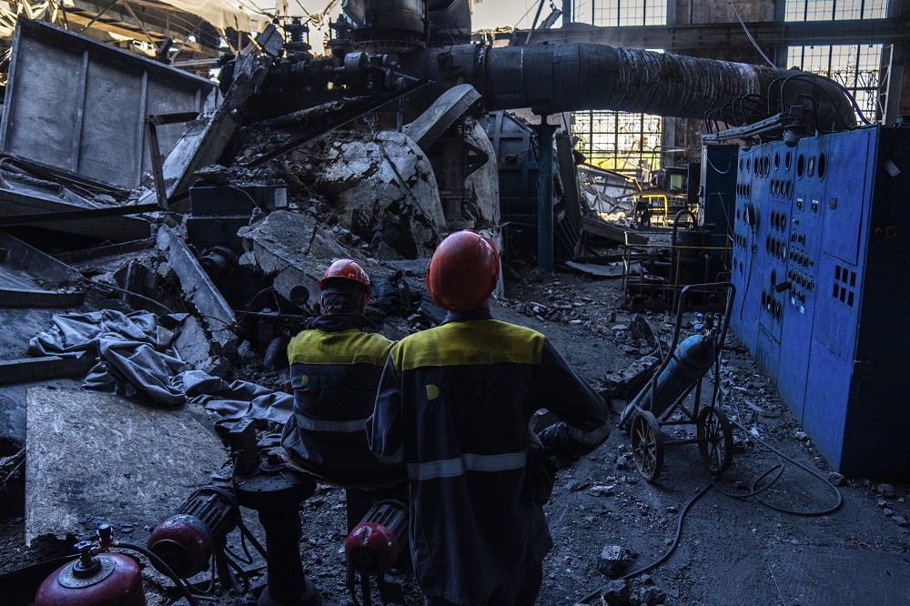 烏克蘭一間發電廠遭空襲